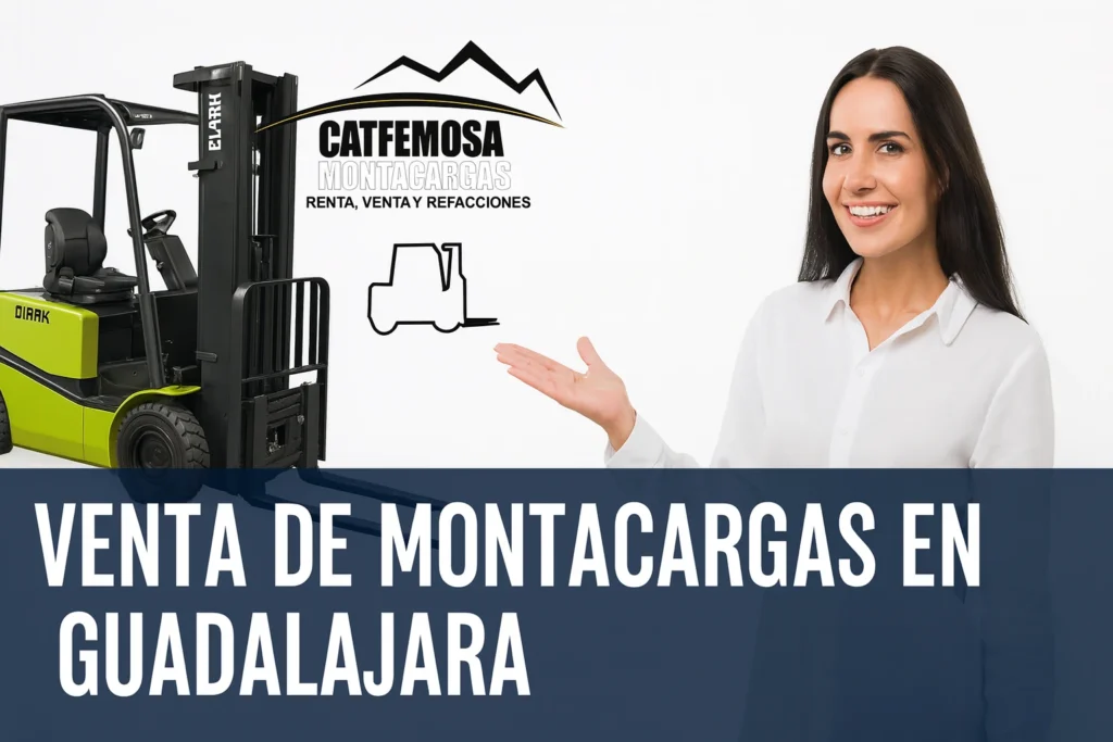 venta de montacargas eléctricos en guadalajara